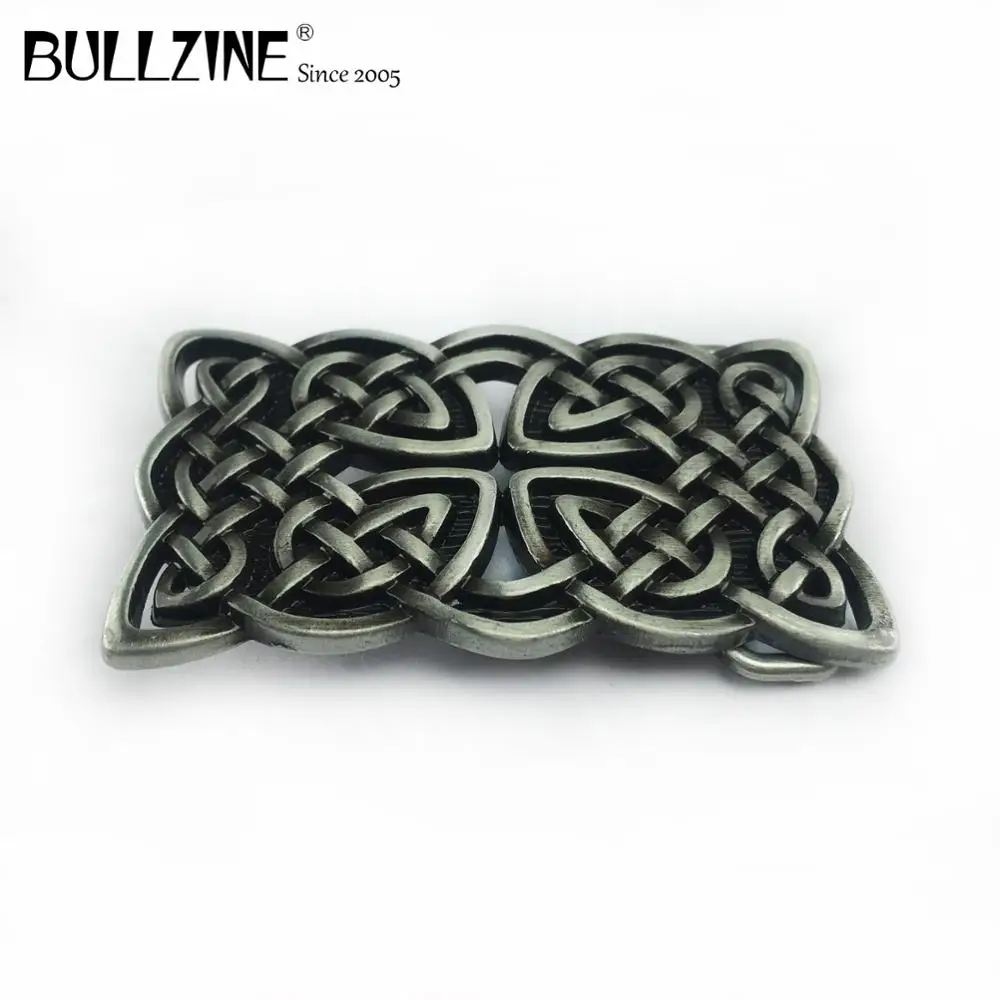 Ковбойский ремень с пряжкой Bullzine из цинкового сплава 2 цвета в наличии для