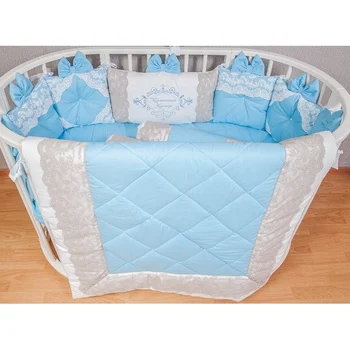 

Комплект в круглую/овальную кроватку "Маленький мистер" Комплекты в круглую/овальную кроватку