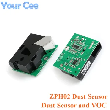 

ZPH02 Laser Dust Sensor PM2.5 Sensor Module PWM/UART Digital Detecting Pollution Air Pollution Dust for Household Purifiers VOC