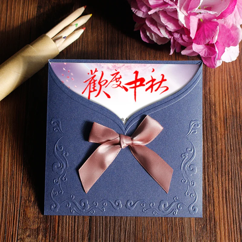  Chen fan Wholesale Customizable Top Grade Employee Birthday Greeting Card Special Paper Bronze Busi - 4000213221644