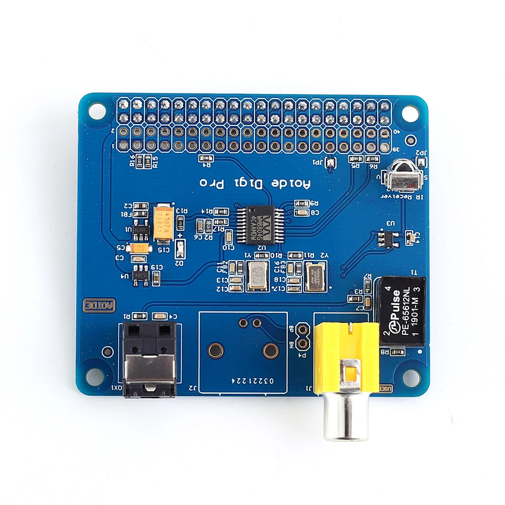 Цифровая звуковая карта AOIDE Hi Fi цифровая DiGi Pro для Raspberry Pi B +/2B/3B/3B + DIGI