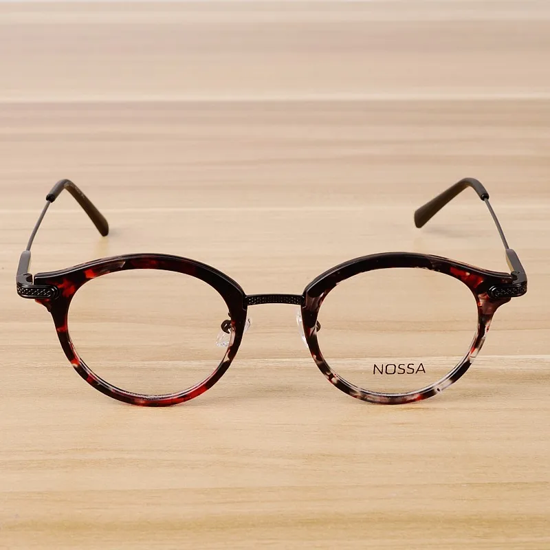 Женские и мужские винтажные очки NOSSA классические с цветами в стиле ретро унисекс