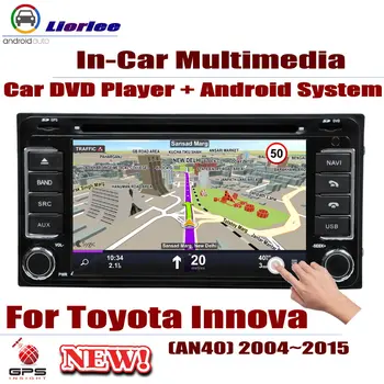 

Car Android System RockChip PX5 1080P IPS LCD Screen For Toyota Innova (AN40) 2004~2015 DVD Player GPS Navigation