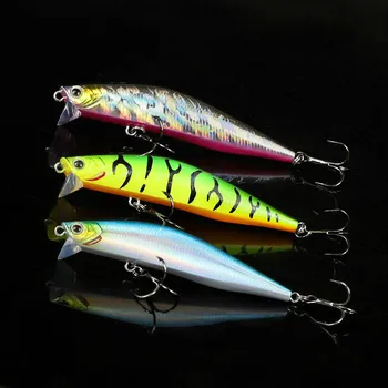 

Fishing Lures Wholesale 90mm 12.5g Minnow Lure Bass Fishing Hard Bait Minnow Fishing Bait Lures