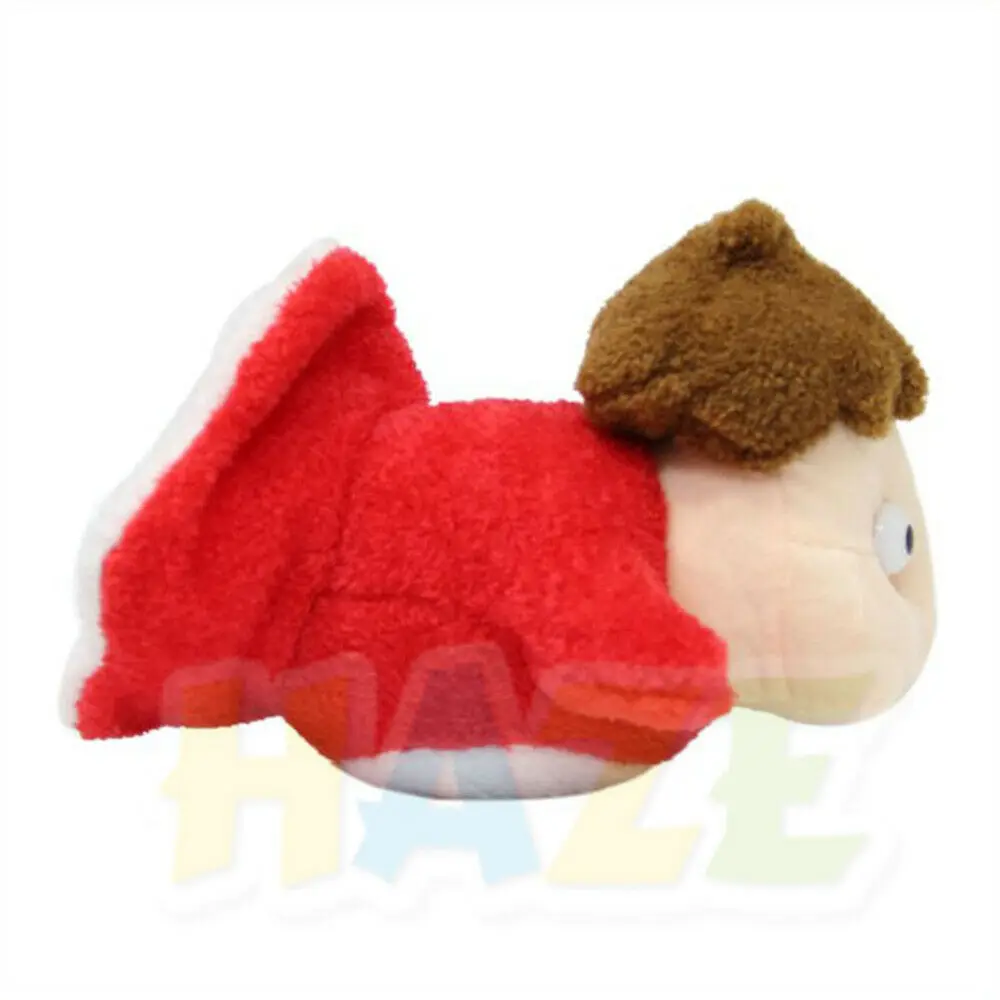 Hayao Miyazaki аниме Золотая рыбка на скале Ponyo плюшевые куклы детские игрушки Аниме Ponyo плюшевые игрушки куклы 25 см подарки