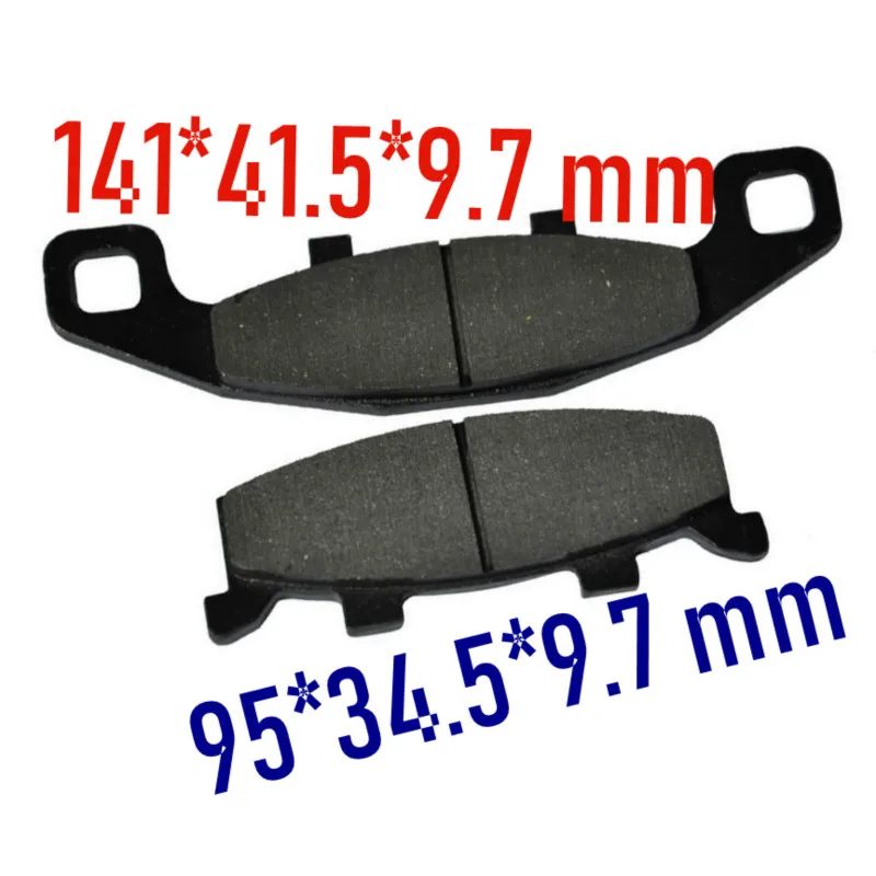Тормозная колодка мотоцикла для Kawasaki EX250 GPX250R ниндзя KDX250 Balius KLE250 Anhelo KR-1 KR250 ZZR250 GPX400R