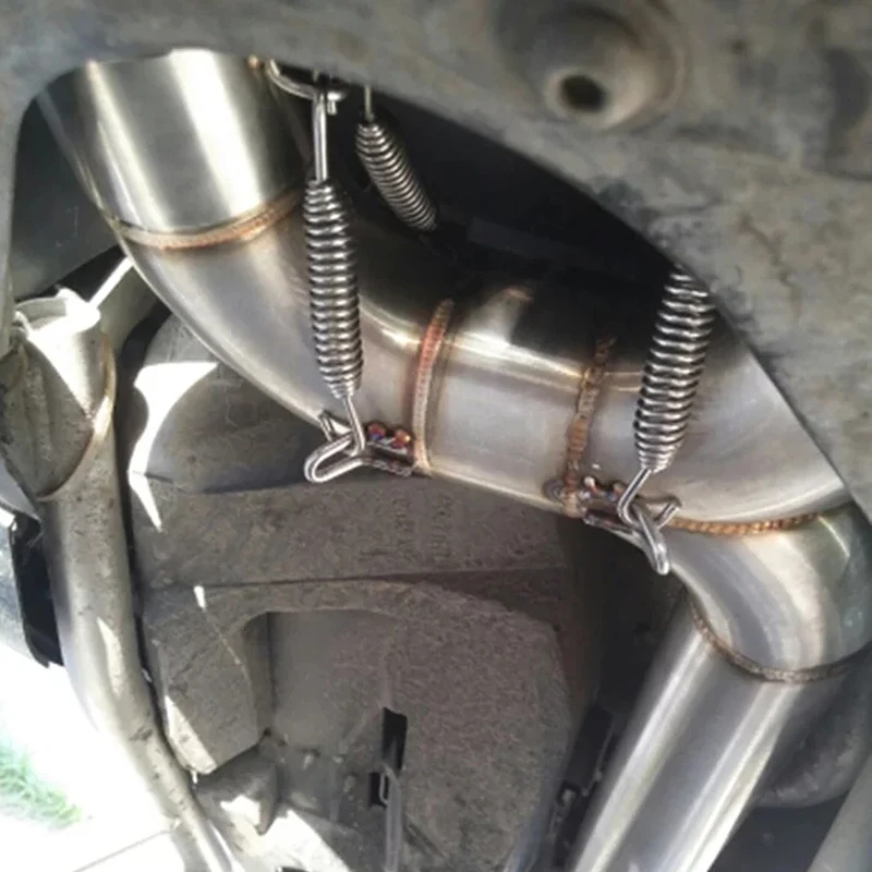 Exhaust System Middle Pipe Link Connect Motorcycle Accessories (14)