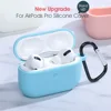 Liquid Soft Silicone Case For Airpods Pro Case Wireless Bluetooth Case for airpod 3 2022 Case Cover Air Pods 3 Fundas Capa Coque ► Photo 2/6