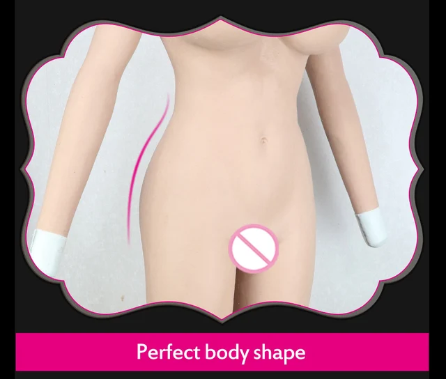 Silicone Bodysuit Transgender Realistic Breast Forms With Arms Male To Female  Full Body Suit Crossdresser C E G H Cup - Shapers - AliExpress