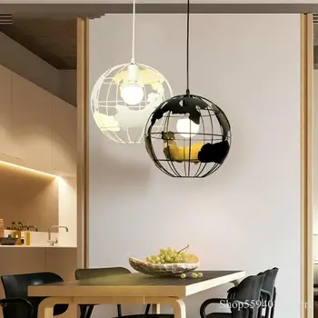

Nordic Earth Led Pendant Lights for Living Room Restaurant Pendant Lighting Modern Light Fixture Pendent Lights Ball Led Light