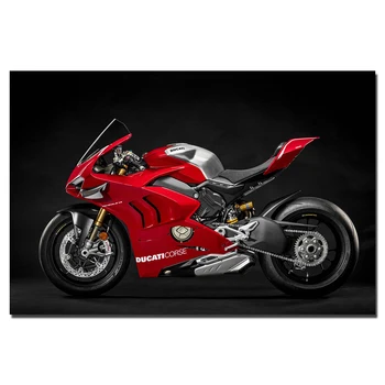 

Ducati Panigale V4 R Race Motorcycle HD Wallpaper Picture Canvas Prints DIY Framed Paintings Wall Art Poster for Home Decor