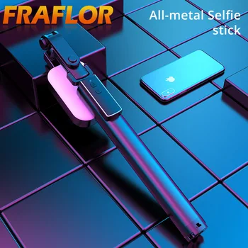 

Integrated Portable Metal Selfie Stick Live Bracket Bluetooth Remote Control Self-timer Artifact Tripod Telescopic Rod Fill Ligh