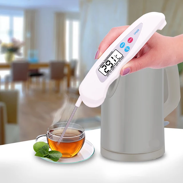 Digitális Szonda Hőmérő Összecsukható Étel Bbq Hús Sütő Konyhai Főző Vízolaj Szerszámok - Image 3