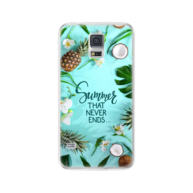 Silicon TPU Cover For Samsung Galaxy S5 Case phone Cover For Samsung S5 Neo Case Capa For Samsung S5 i9600 SM-G900F