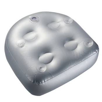 

New Massage Mat Spa Cushion Inflatable Hot Tub Booster Seat Soft Home Spa Accessories Back Relaxing Pad For Adults Kids #63