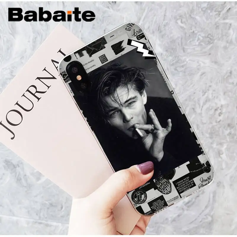 Babaite dicaprio leo young leonardo Новинка чехол для телефона Fundas чехол для iPhone8 7 6 6S Plus X XSMAX 5 5S SE XR 11 11pro 11promax - Цвет: A9