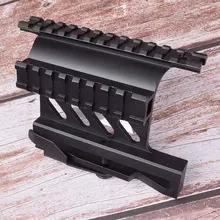 Охотничий Тактический Пикатинни Вивер АК серия рельс Боковое крепление Быстрый QD 20 мм отсоединить двухсторонний АК прицел кронштейн