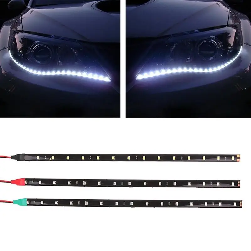 RGB 3528 1210 SMD светодиодсветодиодный Гибкая светильник ная полоса 30CM 15SMD Заводская