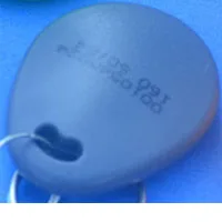 10 шт. RFID бирка в виде брелка для ключей 125 кГц бесконтактная ID карта чип EM 4100 для системы контроля доступа - Цвет: grey