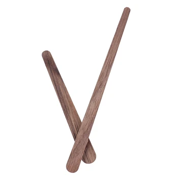

1Pcs Good Quality Walnut Wall Clock Quartz Movement Pointer Hour Minute Second Hand Parts 12''