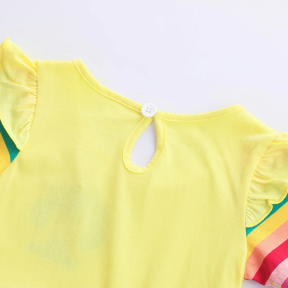 Girl short-sleeved Unicorn Dress