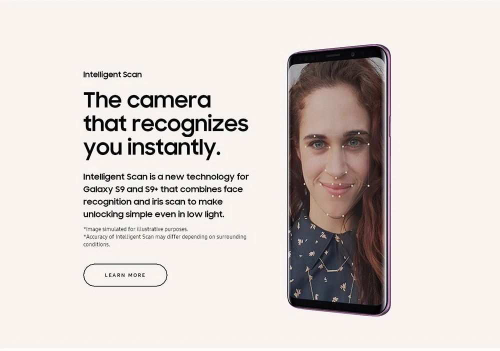 Used Unlocked Original Samsung Galaxy S9+ Mobile Phones 2Sim Korea Version /1Sim U.S Version Galaxy S9 Plus 6.2 inch Cell Phones