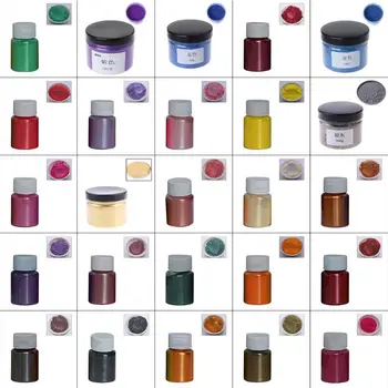 

100 g/bottle Pearlescent Powder Crystal Glue Filling Material Slime Mud DIY Jewelry Soap Epoxy Pigment B85D