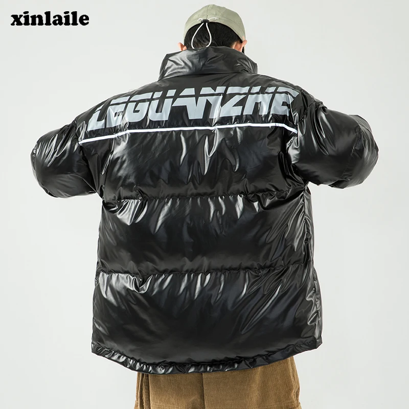 

2020 new men's winter jacket thickened warm parka coat men's fashion trend cotton coat plus cotton coat men's clothing