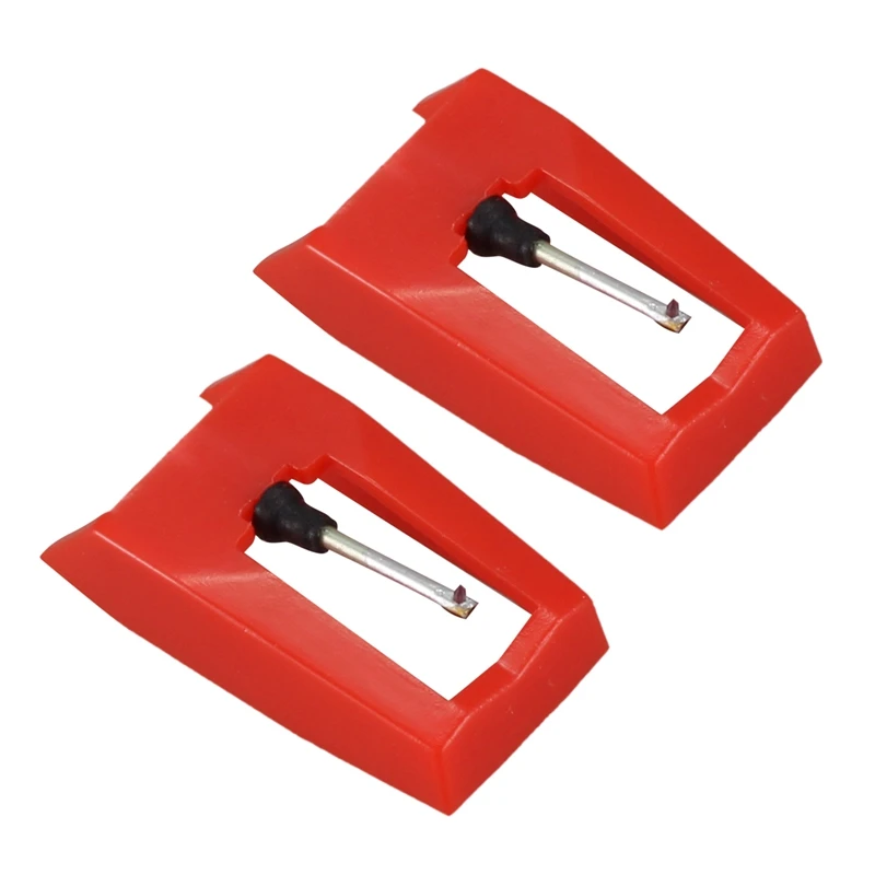 2x Turntable Diamond Stylus For Phonograph Turntable Vinil Lp