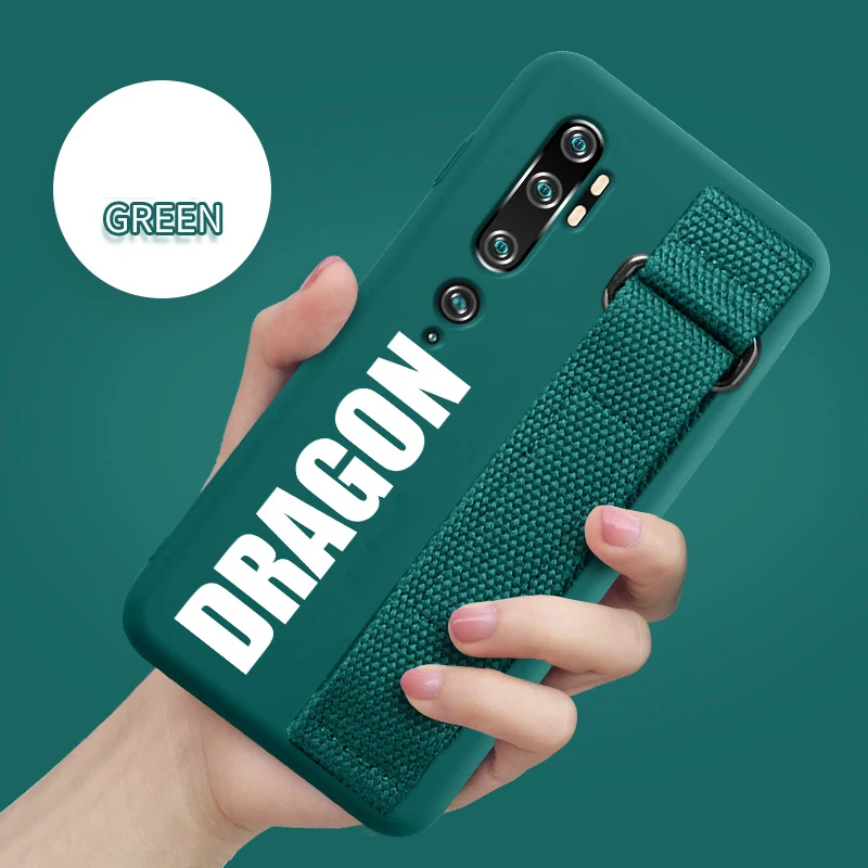 Чехол с ремешком на руку для Xiaomi Mi 10T 9 SE 8 Pro Lite 6X A3 A2 A1 9T CC9 Max 2 3 Redmi K20 Note 10 7 Mix 2S