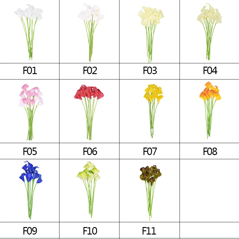 5/10/30 шт Высокое качество Настоящее сенсорный Калла лилия Искусственные цветы Калла Лилия букет для Букеты Свадебные Свадебный дом с цветочным декором