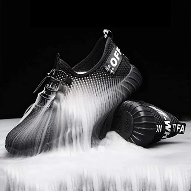 Men's Steel Toe Puncture-Proof Work Shoes
