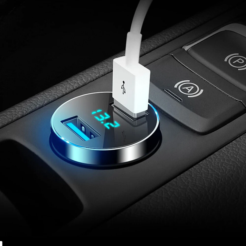 3.1A двойное автомобильное usb-устройство для зарядки телефона Toyota C-HR Matrix Mirai FUN WAY AURIS