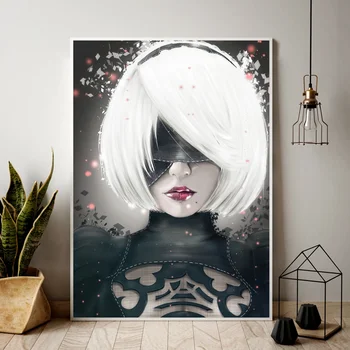 

Nier automata Poster Canvas Poster Home Wall Decor (No Frame)