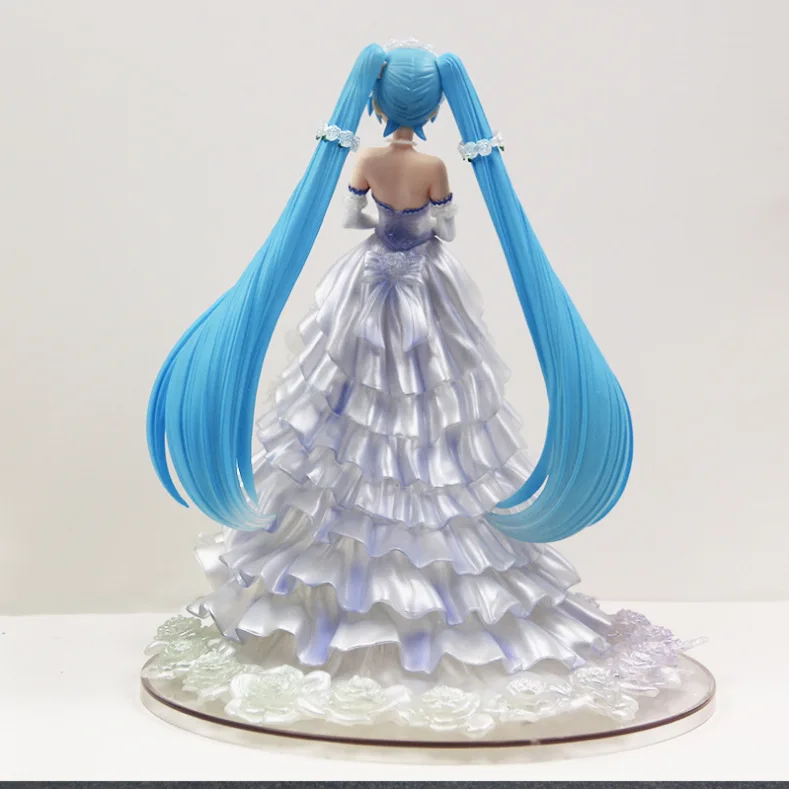 

Hatsune Miku Wedding Dress Hatsune Formal Dress Bride 1/7 Garage Kit