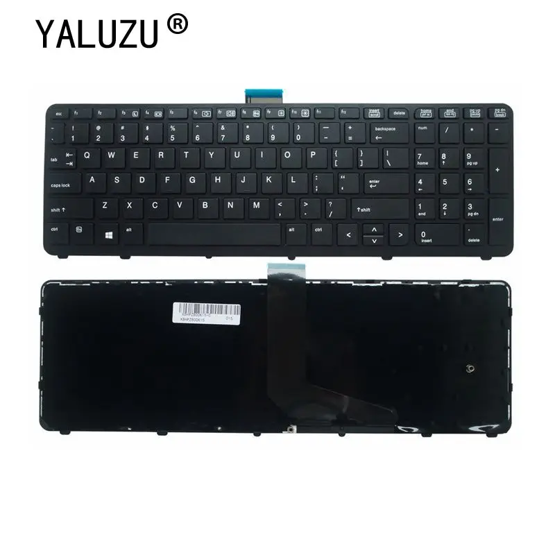 Клавиатура для ноутбука HPZBOOK 15 G1 ZBOOK G2 17 PK130TK1A00 SK7123BL американская Черная |