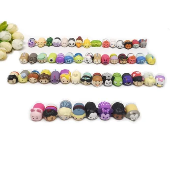 

50pcs/lot Cute Cartoon Animal Mini Mouse Duck Pig 2cm Model Toy Capsule toys Gift for children Collection Hot Sale For Miniature