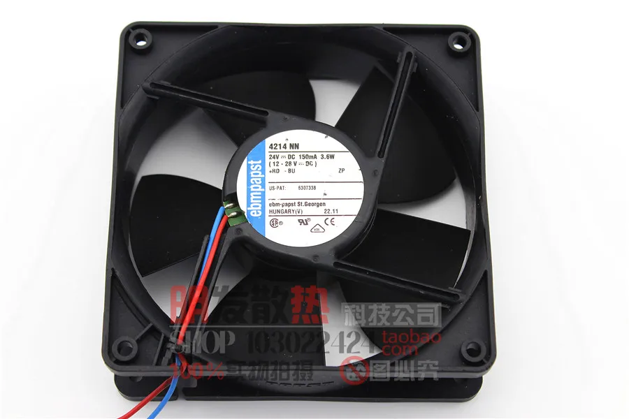 

4212NN, original authentic 3.6W 24V ball fan