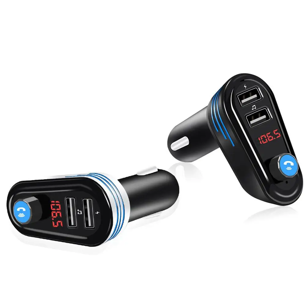 Yfashion Dual USB автомобильный Bluetooth MP3 Hands-free телефон навигация fm-передатчик магнитола с Bluetooth автомобильные аксессуары