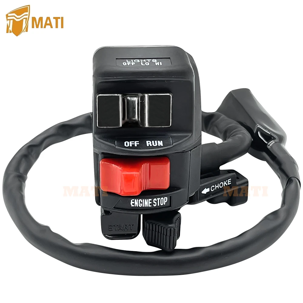 Переключатель на руль для передней фары Kawasaki Bayou Lakota prрий 300 400 KLF300 KEF300 KLF400 KVF400