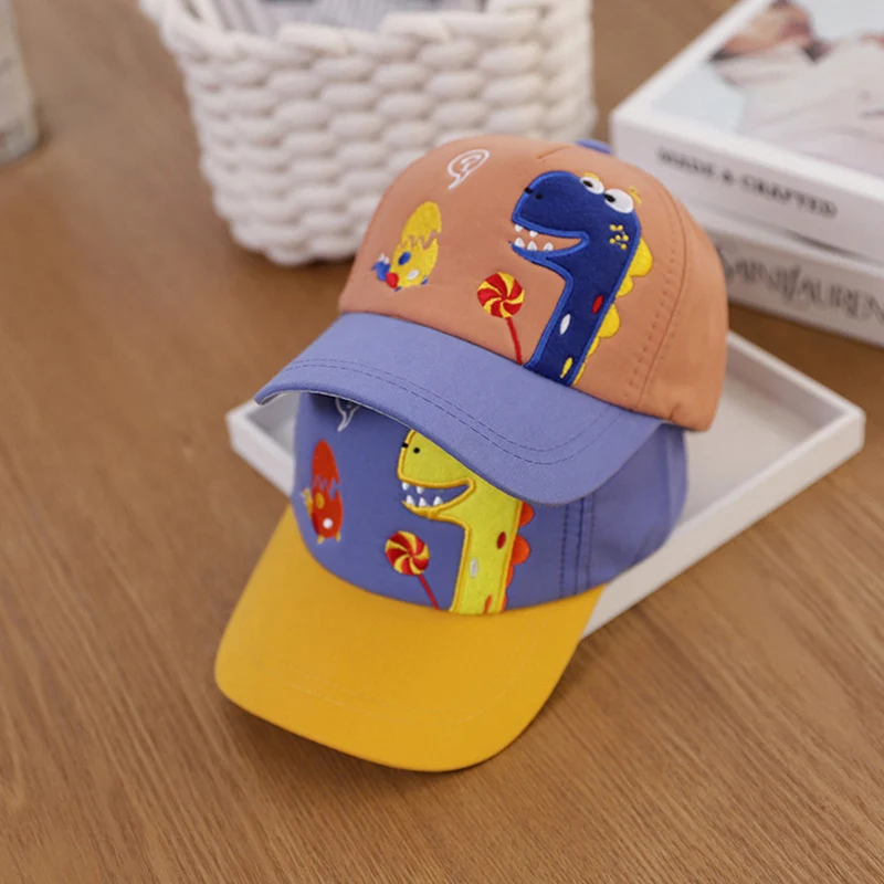 Summer Cute Big Bow Dot Cartoon Cap Girls Cotton Baseball Cap Children Visor Hats Hip Hop Sun Hat Snapback Casquette