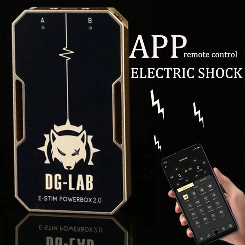 APP Remote Control Electric Shock Butt Plug Dual Output Power Box SM Player Sex Electrical Stimulator Anal Sex Toys For Couples 1
