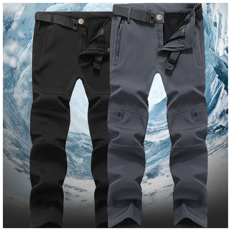 Mens Breathable Water Repellent Trousers Hunting Fishing Walking 