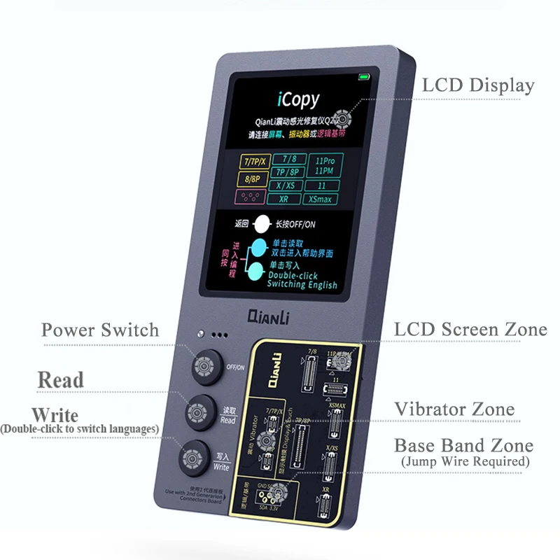 £10.67 Qianli Icopy Plus Lcd Screen Photosensitive Programmer For Iphone 11