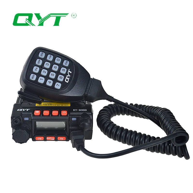 QYT KT-8900 мобильное радио иди и болтай Walkie Talkie двухдиапазонный УКВ & UHF136-174/400-480 МГц