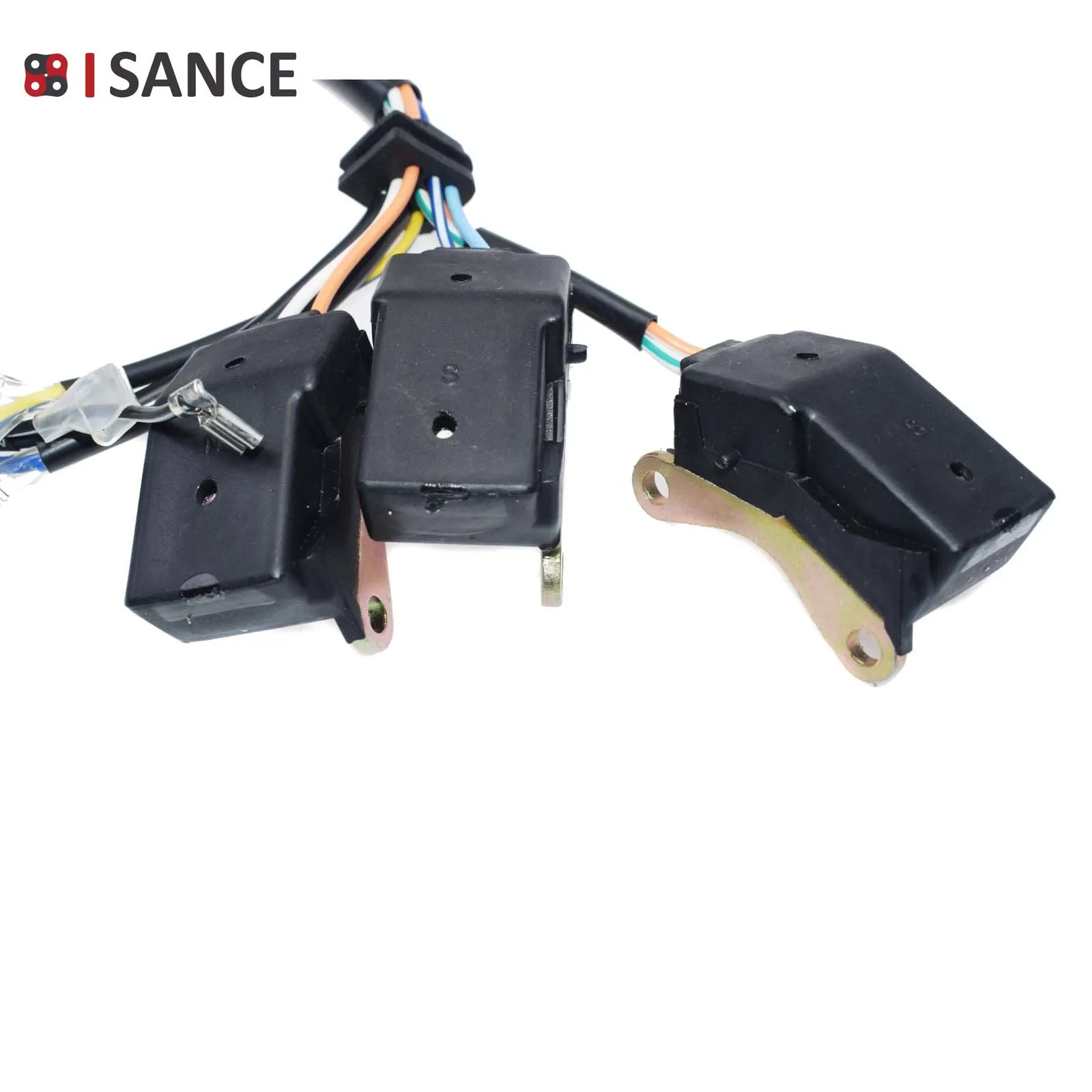 MOTOKU Juego De 8 Conectores De Bobina De Encendido, Adaptador De Enchufe De Arnés De Cables Con Lazo Y Terminales De Tubo Termocontraíbles Para Honda Accord Odyssey Pilot Ridgeline