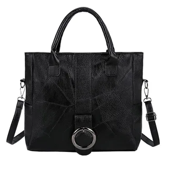 

Fashion Women's Handbag Solid Color Large Capacity Zipper PU Leather Shoulder Bag Handbags Designer To Go Shopping Or Travel1210