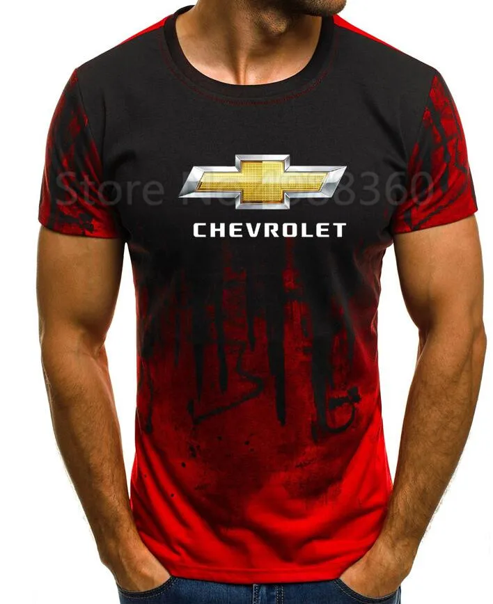 Men 2019 High Quality M-5XL Chevrolet T-shirt MEN T-SHIRT Print T Shirt short Sleeve Casual Tops for summer T shirts