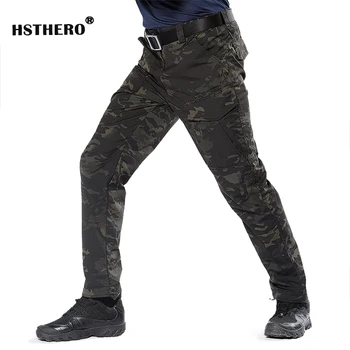 

Cotton Men's Military Tactical Cargo Long Pants Men Camouflage Trousers Male Casual Combat Multi Pockets Pants Outdoor Plus Size