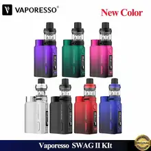 Vaporesso – Cigarette électronique SWAG 2, nouveau Kit Original avec boîte TC de 80w, Mod NRG PE réservoir de 3.5ml, bobine de maille GT4, Vape vs Gen